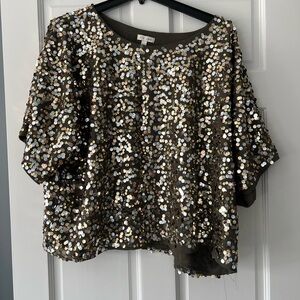 Shimmering Sequin Women's Top